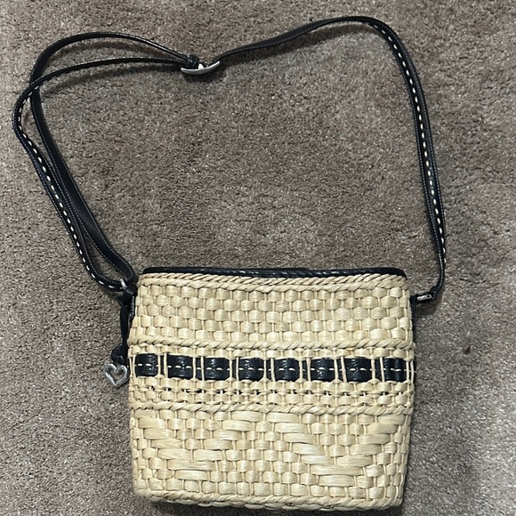Brighton Handbags - VTG Brighton Woven Crossbody Bag